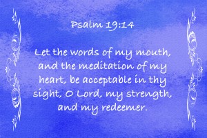 Psalm 19 14 4BL